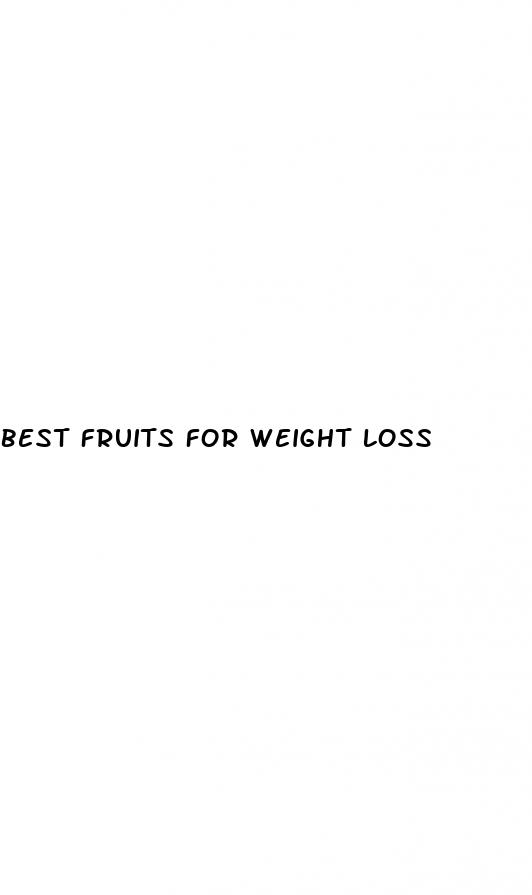 Best Fruits For Weight Loss