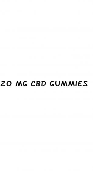 20 mg cbd gummies