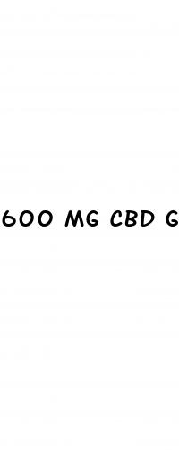 600 mg cbd gummies