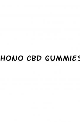 hono cbd gummies