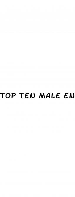 top ten male enhancement pills