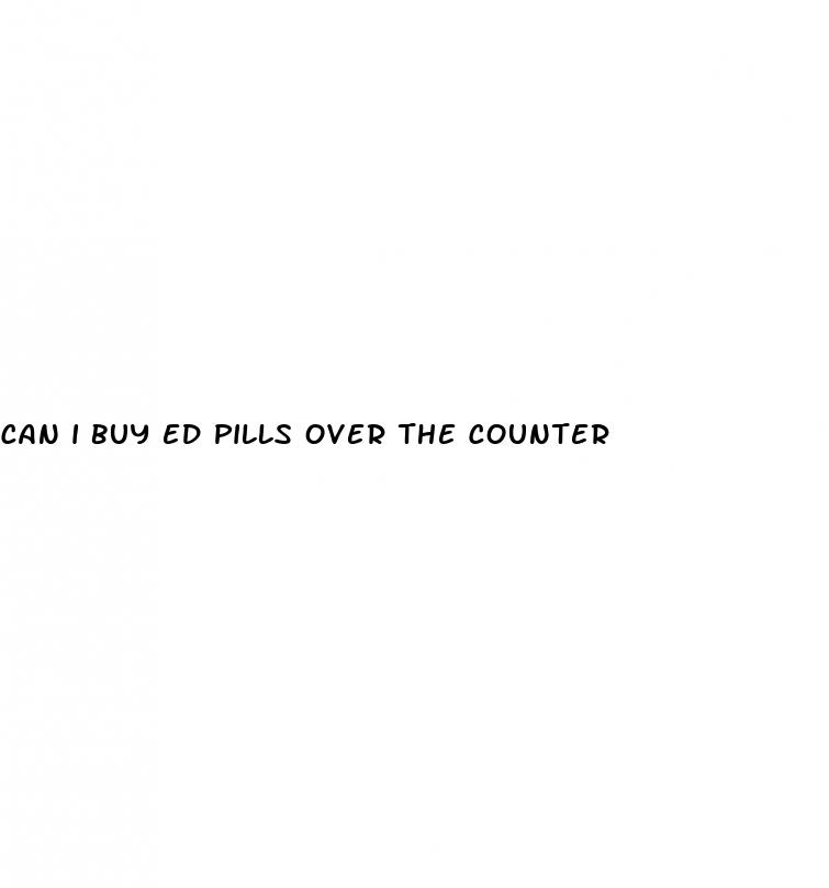 can i buy ed pills over the counter
