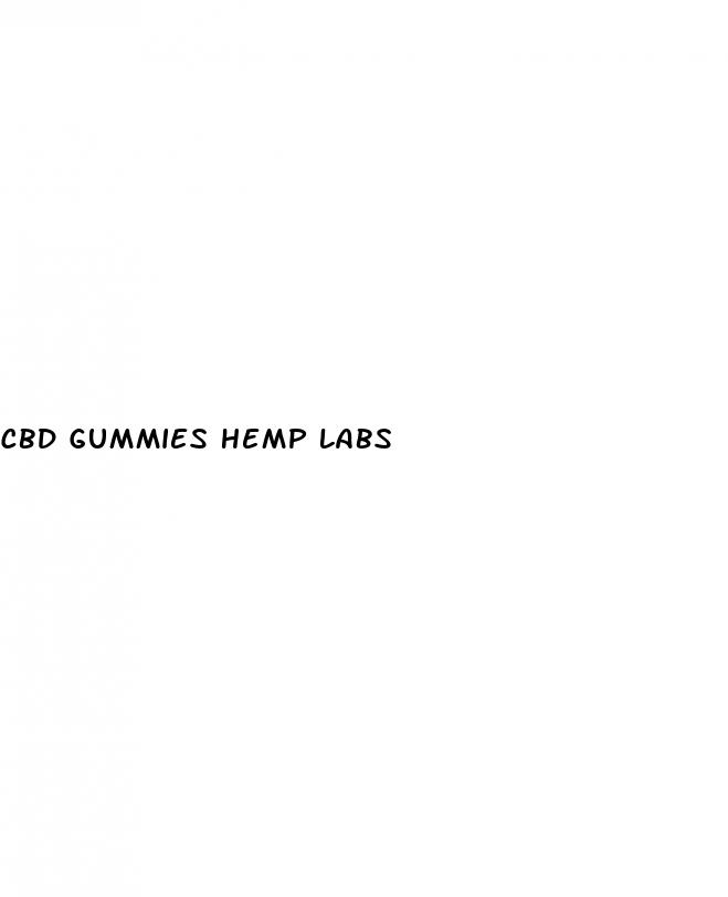 cbd gummies hemp labs