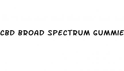 cbd broad spectrum gummies reviews
