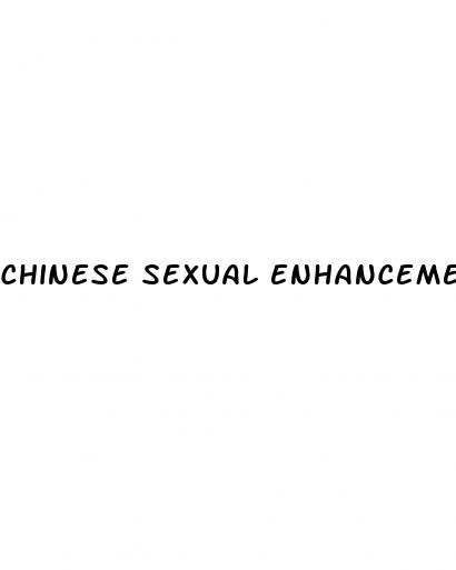 chinese sexual enhancement pills