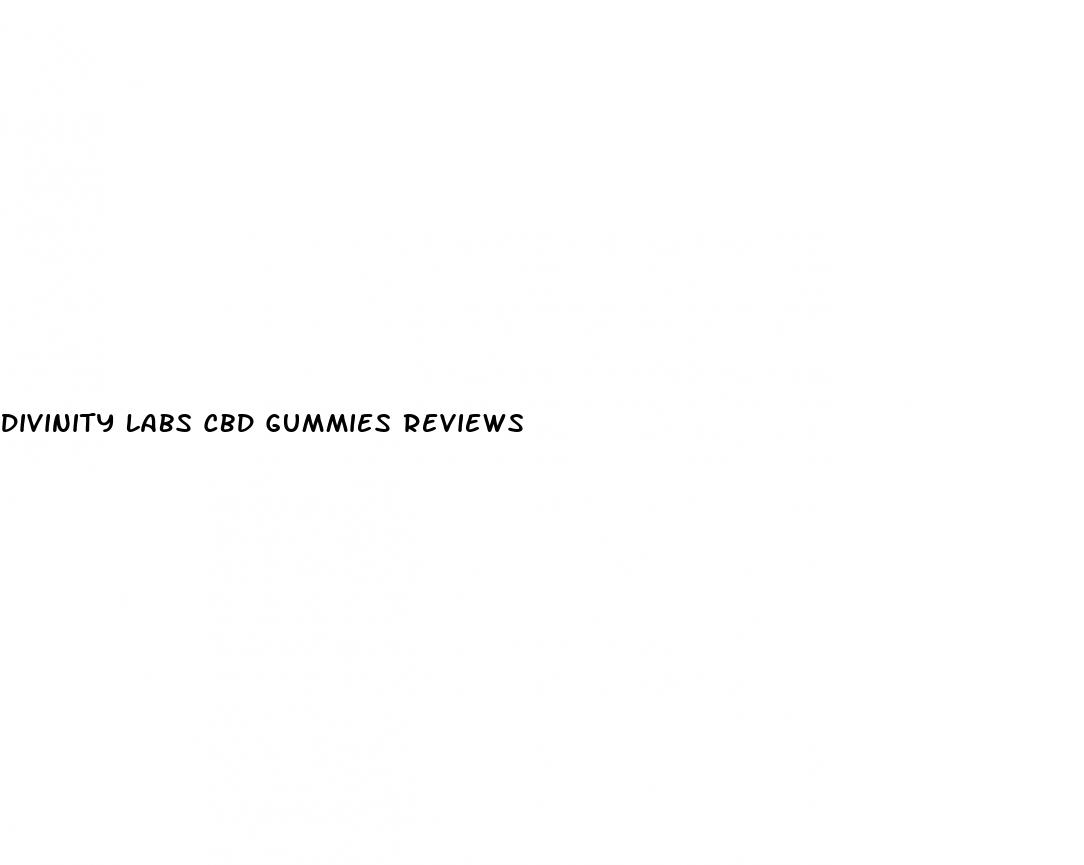 divinity labs cbd gummies reviews