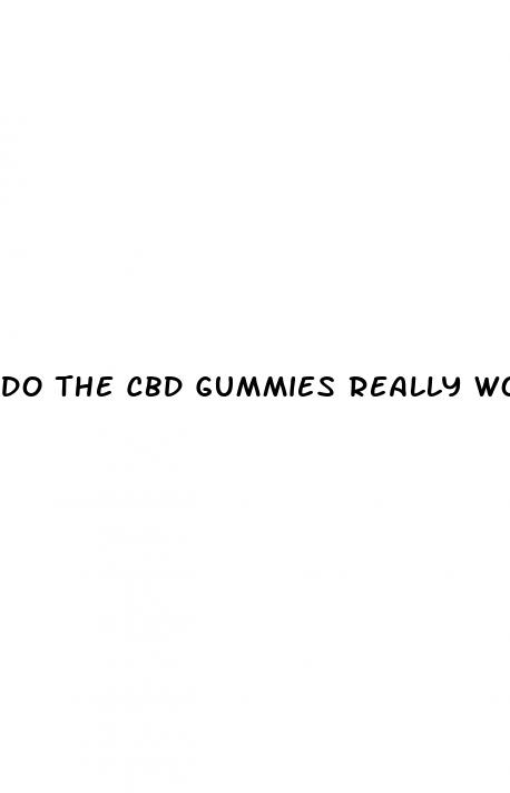 do the cbd gummies really work for ed