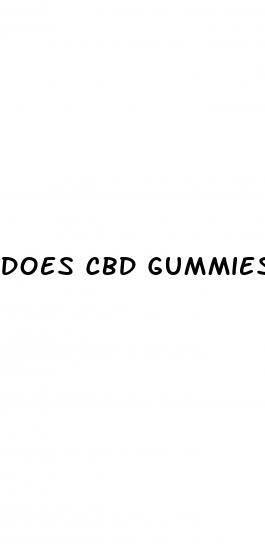 does cbd gummies make you constipated