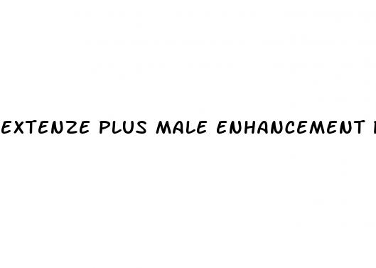 extenze plus male enhancement pills