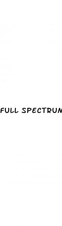 full spectrum cbd gummies for ed