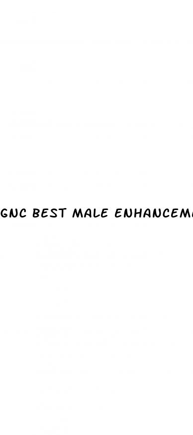 gnc best male enhancement pills