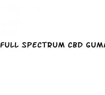 full spectrum cbd gummies colorado