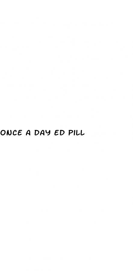 once a day ed pill