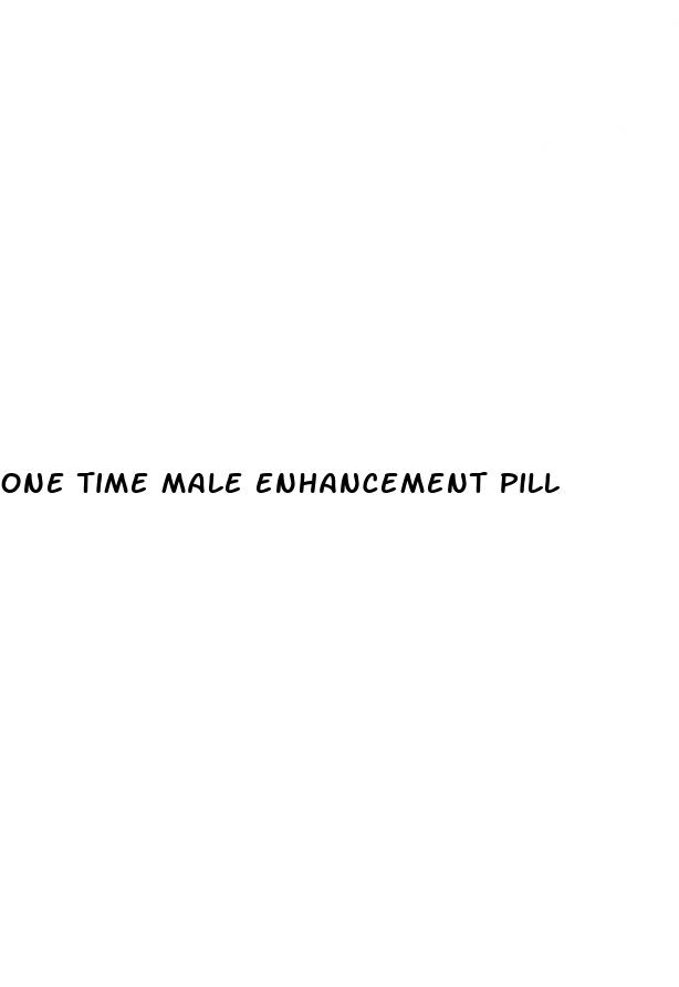 one time male enhancement pill