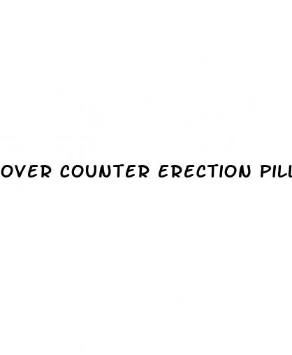 over counter erection pills