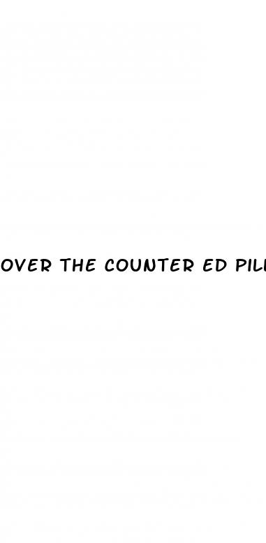 over the counter ed pills usa