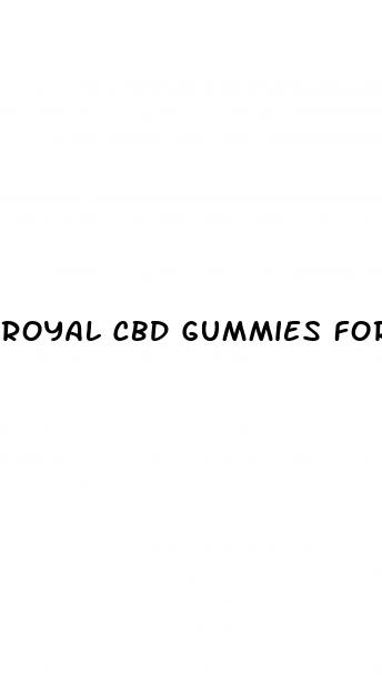 royal cbd gummies for joint pain