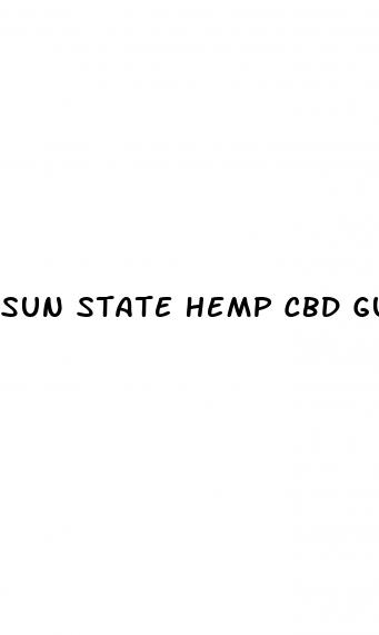 sun state hemp cbd gummies