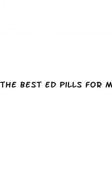 the best ed pills for men