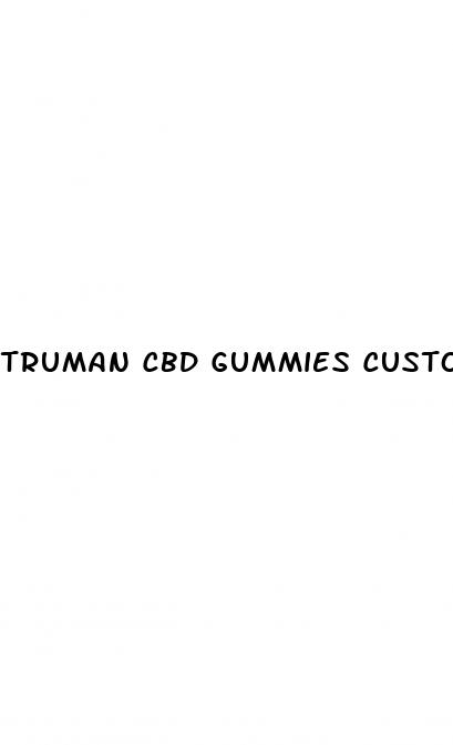 truman cbd gummies customer reviews