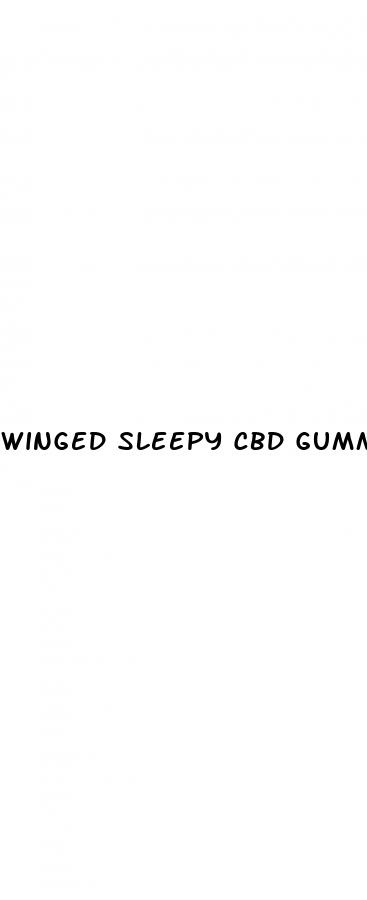 winged sleepy cbd gummies reviews