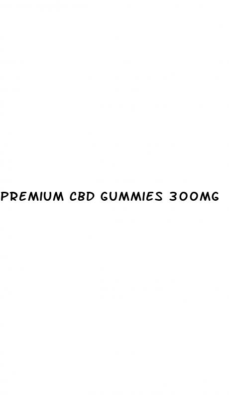 premium cbd gummies 300mg