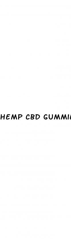 hemp cbd gummies for sleep