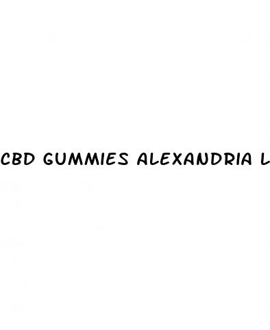 cbd gummies alexandria la