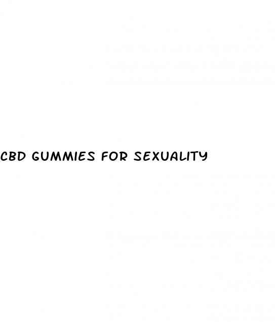 cbd gummies for sexuality