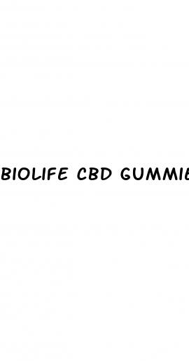 biolife cbd gummies cost