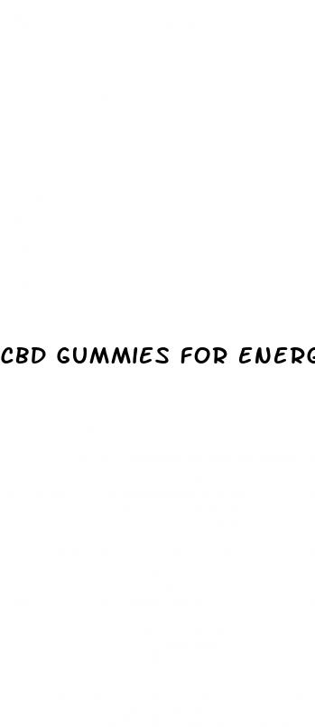 cbd gummies for energy