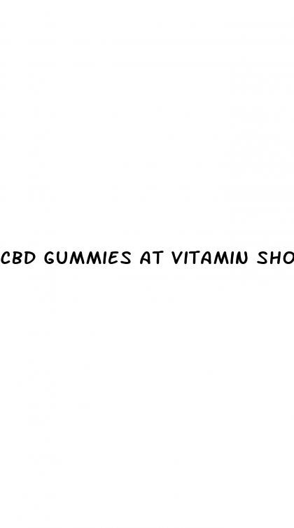 cbd gummies at vitamin shoppe