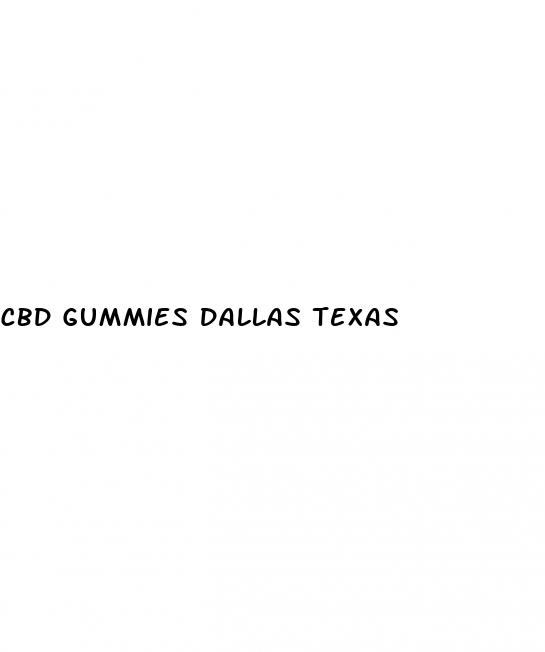 cbd gummies dallas texas