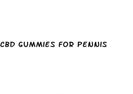 cbd gummies for pennis