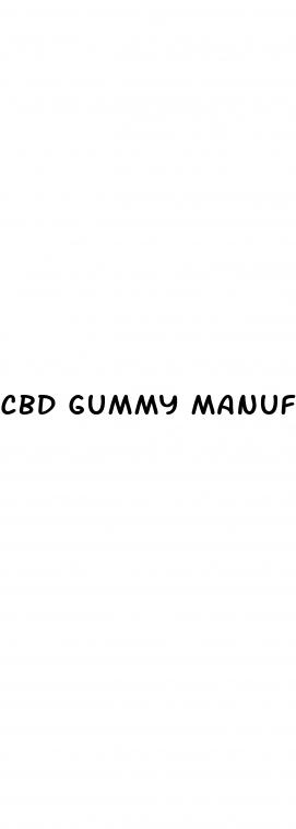 cbd gummy manufacturing