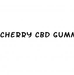 cherry cbd gummies