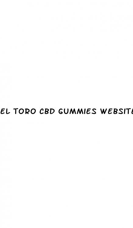 el toro cbd gummies website