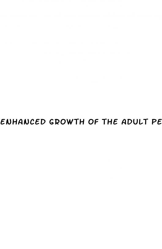 enhanced growth of the adult penis with vitamin d 3