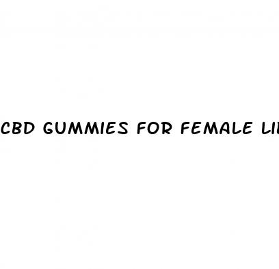 cbd gummies for female libido