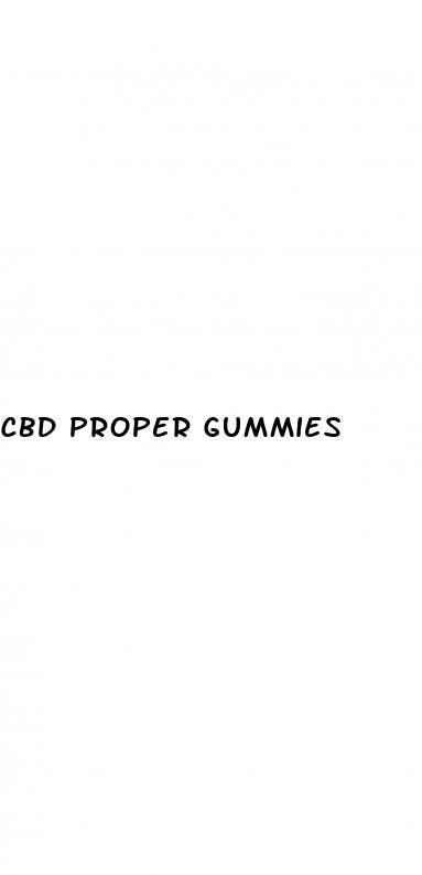 cbd proper gummies