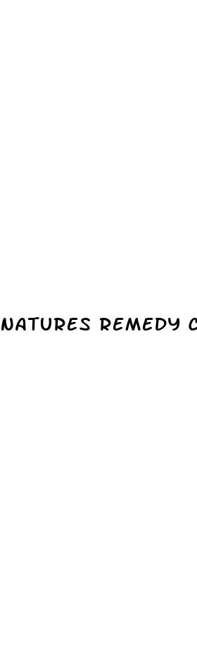 natures remedy cbd gummies