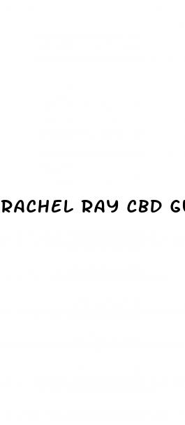 rachel ray cbd gummies