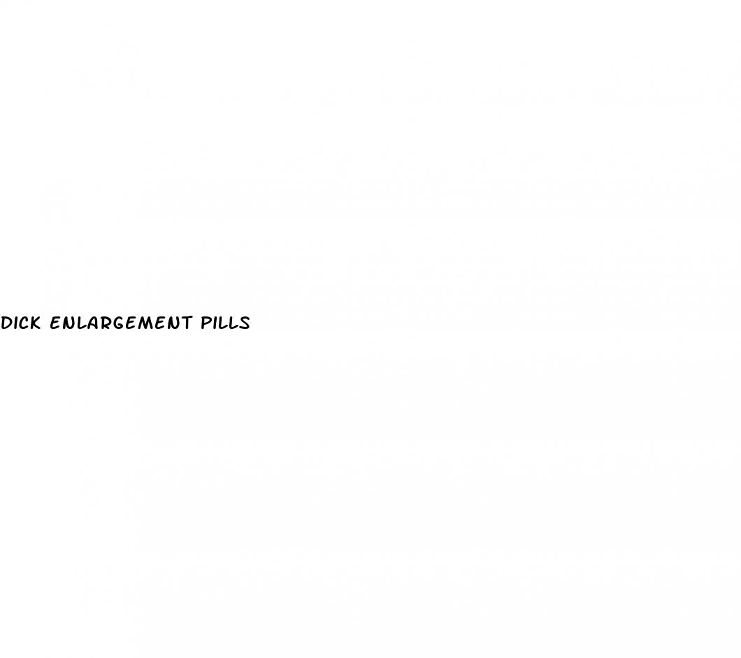 dick enlargement pills