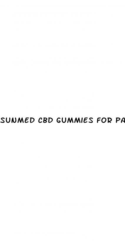 sunmed cbd gummies for pain
