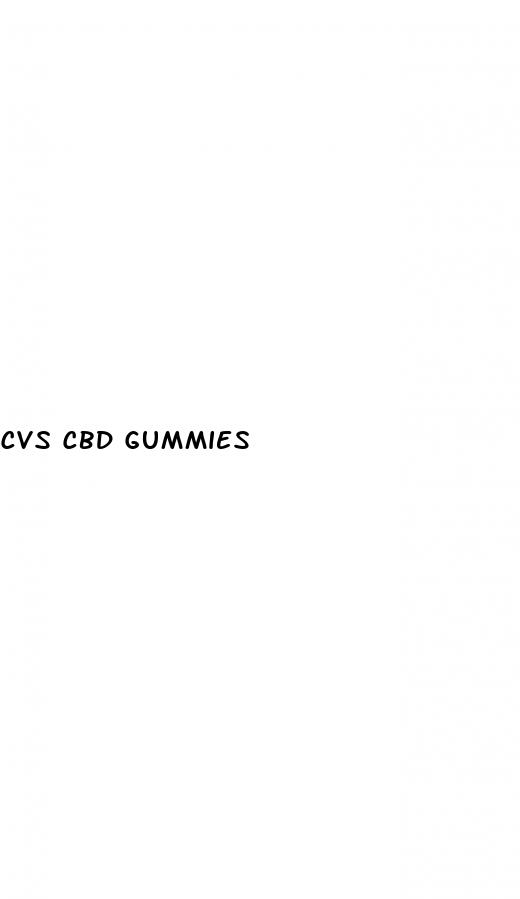 cvs cbd gummies