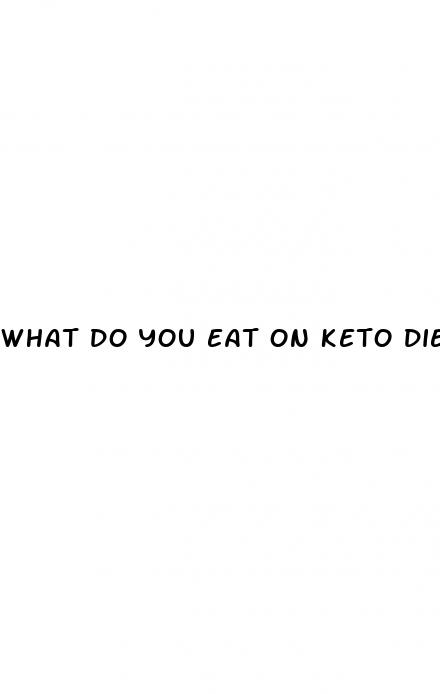 what do you eat on keto diet