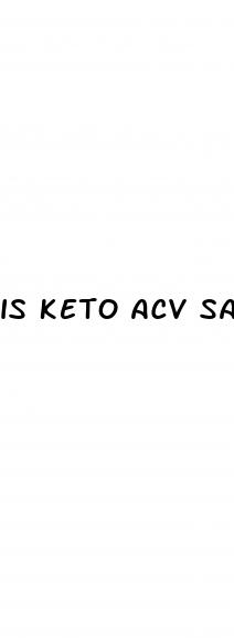 is keto acv safe