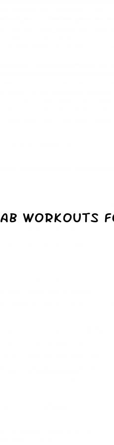 ab workouts for weight loss