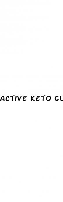 active keto gummies