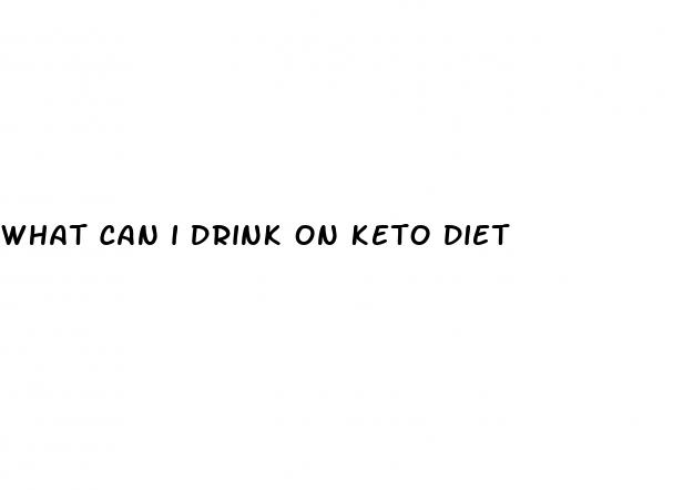what can i drink on keto diet